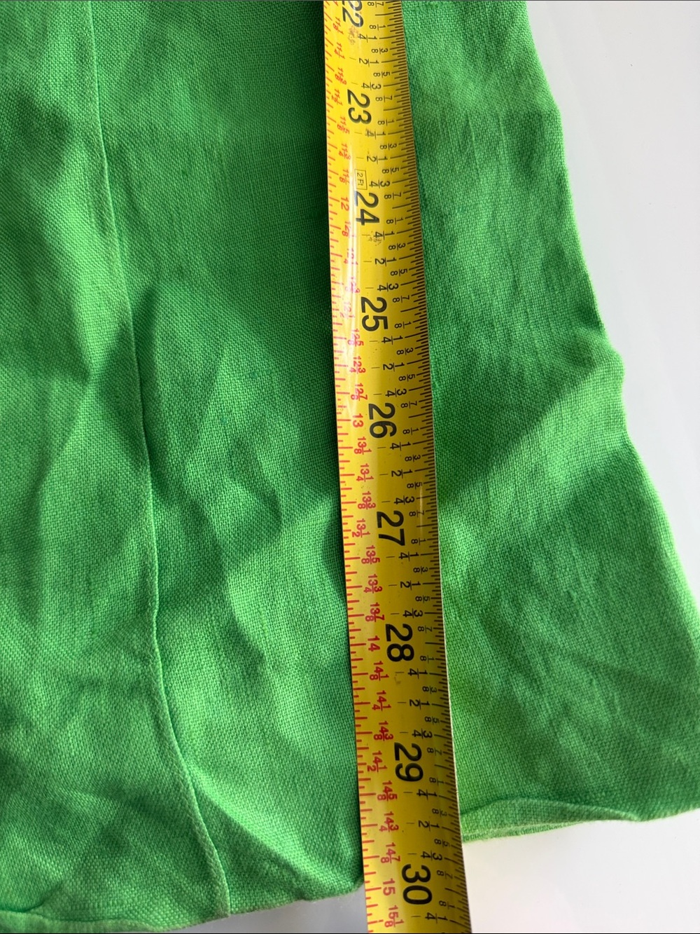 COS green pleated wide-leg pants 4 - Picture 6 of 6